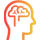 Clipart image of a person's brain - Embodied Resilience