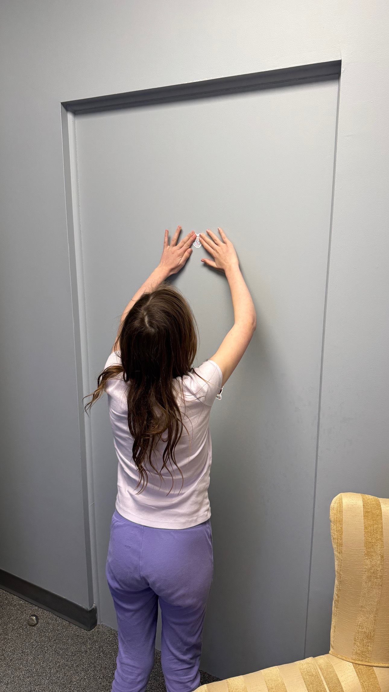 Child in sensory room